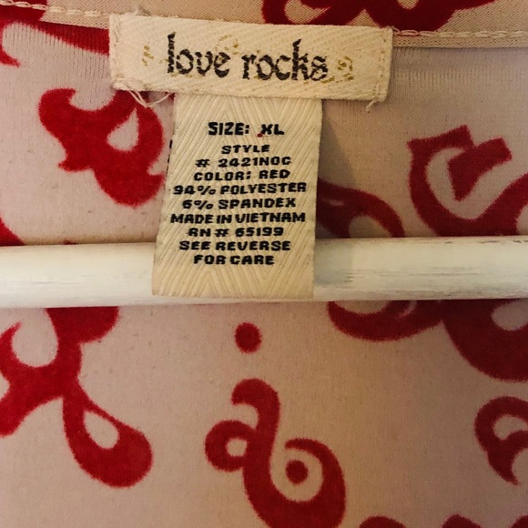 Women Red/White Dress - Picture 8 of 8